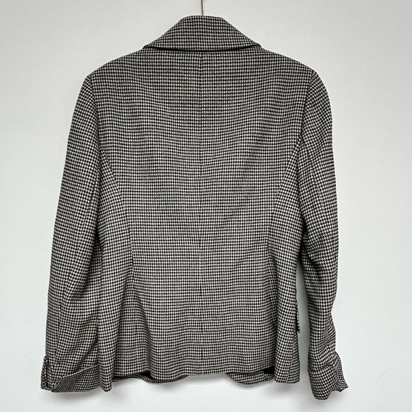 Dana Buchman Houndstooth Black and White Blazer Women’s size 4​​ - Picture 7 of 9
